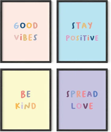 Miniatura 27 de HAUS AND HUES Citas inspiradoras para niños (sin marco, positividad, 8L x 10W)