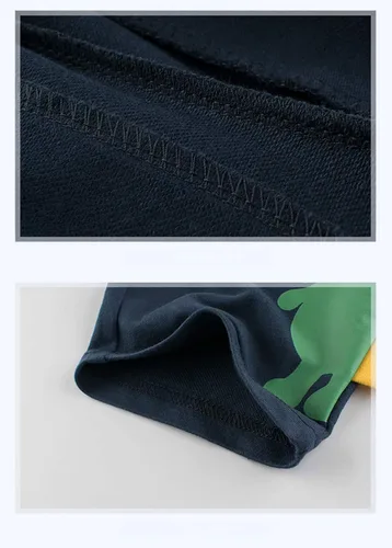 Miniatura 6 de Azalquat Pantalones cortos de punto de verano para niños pequeños con bolsillo paquete de 2 pantalones cortos activos suaves para bebé