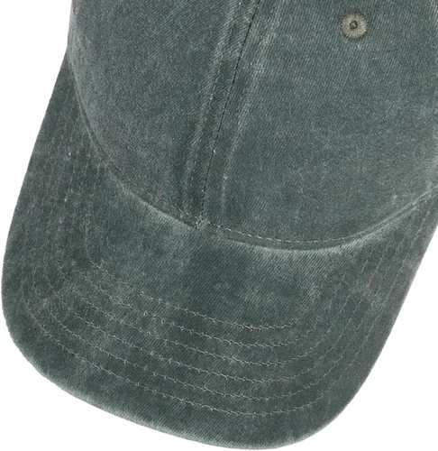 Miniatura 3 de HH HOFNEN Gorra de béisbol de algodón de sarga lavada y desgastada, vintage, ajustable, para hombre y mujer