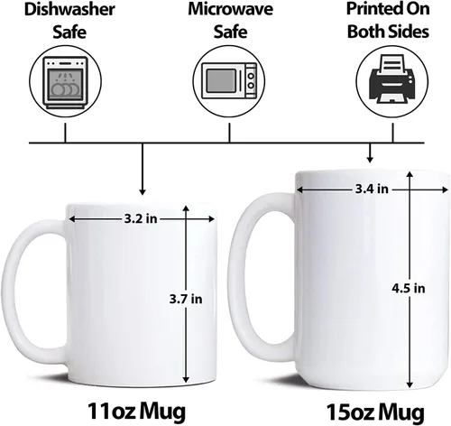 Miniatura 4 de WNNNS Taza de café personalizada, tazas personalizadas con logotipo de textos fotográficos, tazas personalizadas, diseña tus propios regalos