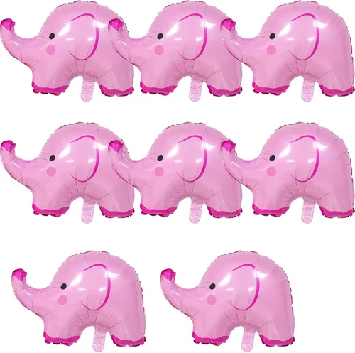 Miniatura 13 de Globos de abeja, 6 piezas de globos de aluminio con forma de helio para fiesta de animales de dibujos animados para selva safari temática telón