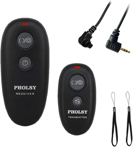 Miniatura 12 de PHOLSY Cámara de liberación inalámbrica compatible con Nikon Z5 Z8 Z9 Z7ii Z6 Z6ii D750 D780 D7500 D7500 D7200 D5600 D5500 P7700 P7800 P950 D90 D4