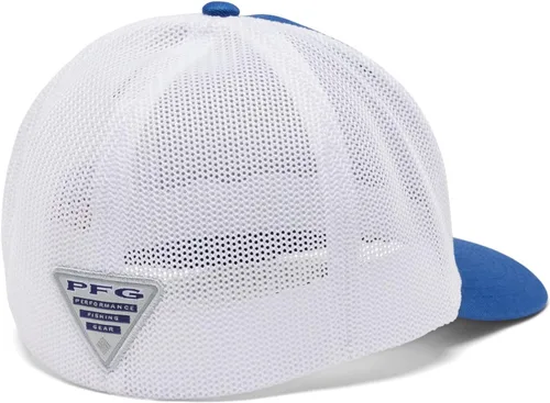 Miniatura 708 de Columbia - Gorra de malla con bandera con árboles unisex para adultos, corona alta