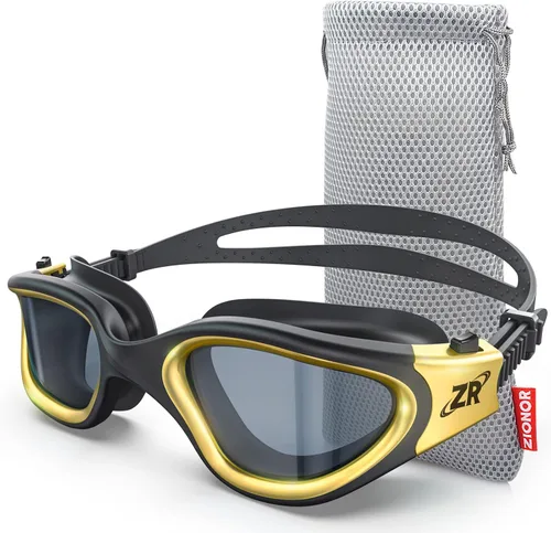 Miniatura 17 de ZIONOR G1 MAX - Gafas de natación polarizadas antivaho para hombres y mujeres A8 (polarizado + azul espejo)