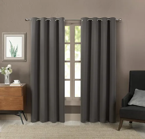 Miniatura 3 de SARO LIFESTYLE Cortinas opacas para ventana (juego de 2)
