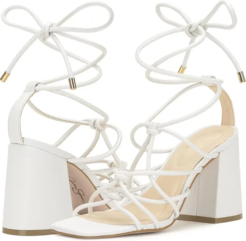 Miniatura 7 de Jessica Simpson Zapatos de tacón con tiras Ozias para mujer