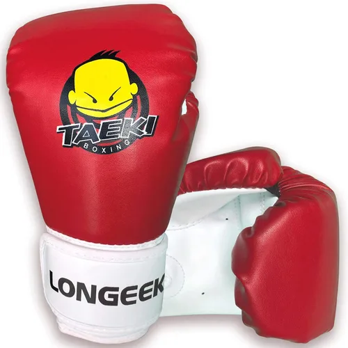 Miniatura 9 de Guantes de boxeo para niños de 4/6 onzas, guantes de entrenamiento, guantes de bolsa, guantes de lucha para niños de 3 a 15 años