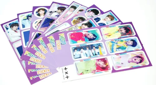 Miniatura 5 de TXT - The Chaos Chapter: Freeze [World ver.] (El segundo álbum) [Pre-Order] CD+Photobook+Póster plegado+Otros con seguimiento, pegatinas decorativas