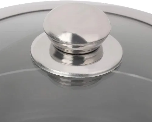 Miniatura 7 de Bollos de vapor Horno 28CM Acero inoxidable sola capa Stockpot Hotpot Vaporizador de alimentos Olla Utensilios de cocina Cocina doméstica