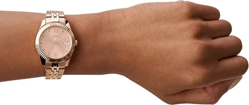 Miniatura 4 de Fossil Scarlette - Reloj de cuarzo de acero inoxidable para mujer