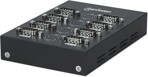 Miniatura 17 de Manhattan El convertidor USB a serie conecta un dispositivo serie a un puerto USB (205146) Adaptador serie USB-A a DB9 RS232 con cable de 18