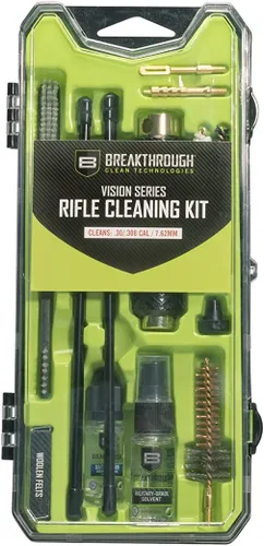 Breakthrough Clean Technologies - Kit universal de limpieza de pistolas para el cuidado y mantenimiento de rifles, escopetas, pistolas y pistolas de