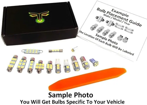 Miniatura 2 de Luces interiores LED blancas de 16 piezas para Toyota 4Runner 5050 Series SMD 2010-2024 Kit de paquete y herramienta de instalación 6000K