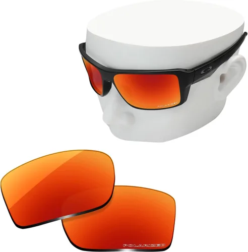 Miniatura 2 de OOWLIT Lentes de repuesto compatibles con Oakley Double Edge Sunglass