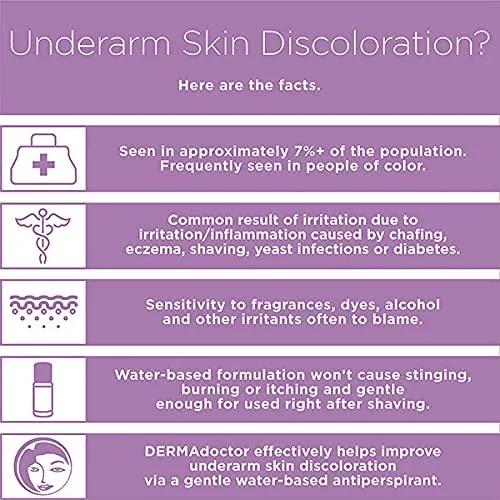 Miniatura 3 de DERMAdoctor Total Nonscents - Antitranspirante iluminador ultra suave, 3 onzas
