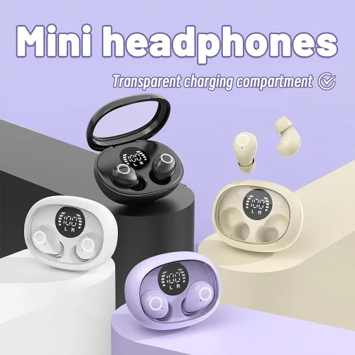 Miniatura 5 de Mini Invisible Sleep Wireless Bluetooth Headphones,Mini Invisible Silicone Sleep Earbuds for Side Sleepers,Invisible Headphones, Bluetooth Headset