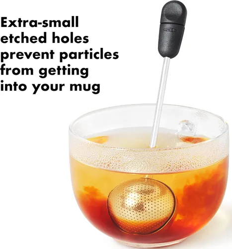 Miniatura 4 de OXO Cesta infusora de té Brew (6 onzas) e infusor de bolas de té torcidas