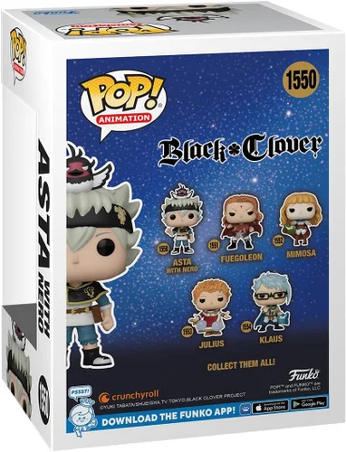 Miniatura 3 de Funko POP! Animación: Black Clover - Asta con Nero - Figura de vinilo coleccionable - Idea de regalo - Mercancía oficial - para niños y adultos