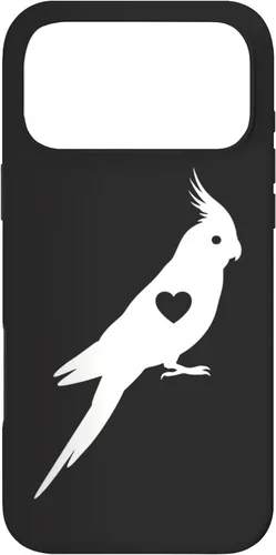 Miniatura 22 de Bird Cockatiel Heart Silhouette, Proud Bird Parent Case for iPhone XR