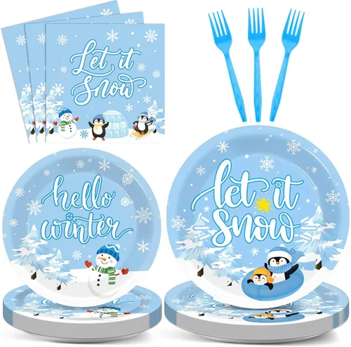 Miniatura 8 de 96 piezas de decoración de fiesta de cumpleaños de dona para el cuarto cumpleaños para 24 invitados Cuatro dulces platos de papel de dona