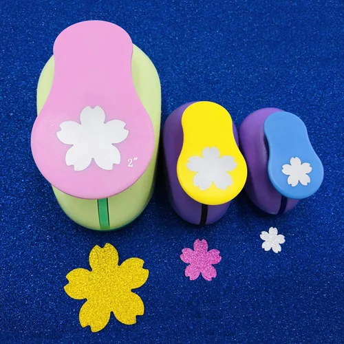 Miniatura 5 de Punchers de papel de 1 pulgada, 1.5 pulgadas, 2 pulgadas, 3 unidades, para álbumes de recortes, para manualidades (hexagonal)