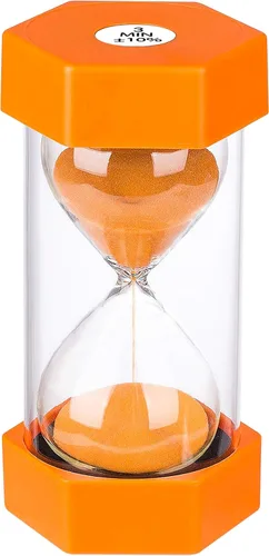 Miniatura 35 de SuLiao Temporizador de Arena de 30 Minutos: Reloj de Arena de Plástico de 30 Minutos, Extra Azul, Reloj de Arena Unificado, Temporizador de Arena