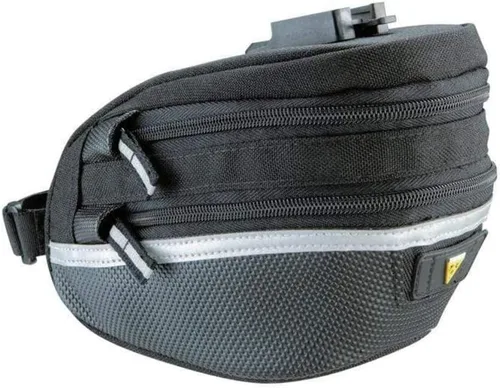 Miniatura 7 de Topeak Wedge Pack II - Bolsa de asiento con fijador F25 y funda para lluvia, tamaño pequeño