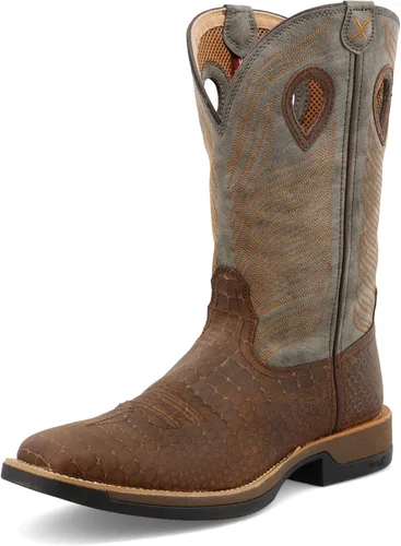 Miniatura 93 de Twisted X Botas Tech X para hombre de 12 pulgadas, botas occidentales casuales para hombre