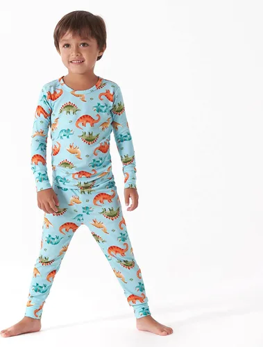 Miniatura 2 de Gerber Pijama unisexo para bebé y niño pequeño de 2 piezas muy suave con ajuste ceñido con viscosa hecha de eucalipto