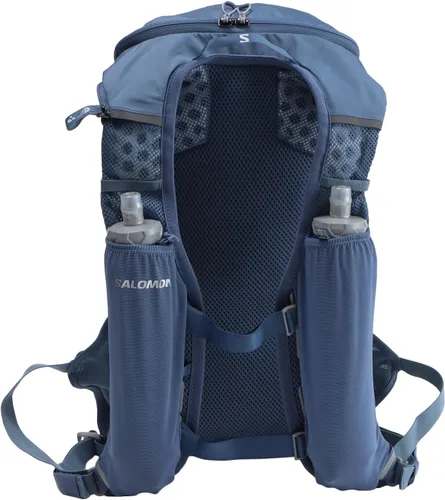 Miniatura 2 de Salomon Unisex Agile 12 Set, Hydration & Storage Vest with 500ml Flasks Included Azul Copen / DENIM OSCURO
