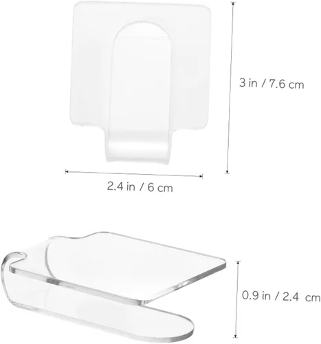 Miniatura 9 de Minkissy Paleta de mano de maquillaje, paleta de manicura de acrílico, paleta de maquillaje, paleta de maquillaje para salón profesional