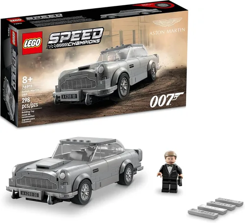 Lego Speed Champions 007 Aston Martin DB5 76911 - Juego de juguetes de construcción con James Bond para niños, niños y niñas a partir de 8 años (298