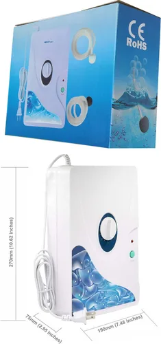 Miniatura 5 de Generador de ozono purificador de aire Salida de ozono 600mg/h blanco