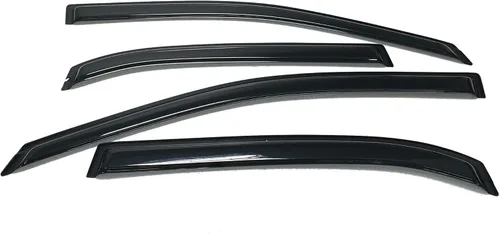 Miniatura 6 de Viseras tintadas de humo para ventana, protector de ventilación, deflector compatible con Chevrolet Equinox 2010-2017