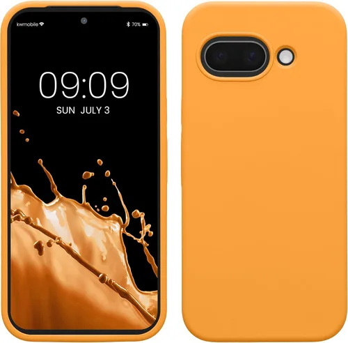 Miniatura 61 de kwmobile Funda Compatible con Google Pixel 6 Pro - Funda de Teléfono de Silicona TPU con Acabado Suave - Azul Caribe