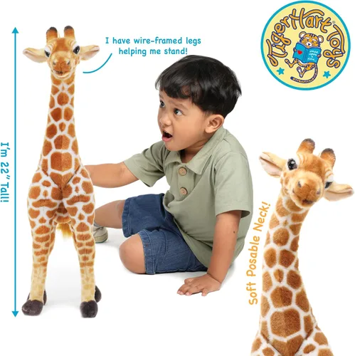 Miniatura 3 de TigerHart Jocelyn La Jirafa - Peluche Animal de 22 Pulgadas