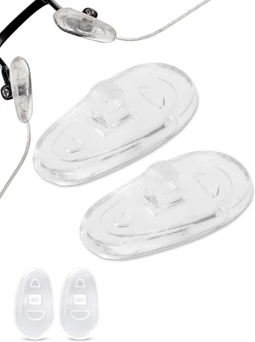 Miniatura 11 de SPORTS WORLD VISION Almohadillas para la nariz para gafas, almohadillas de nariz de silicona suave en forma de A de alta calidad para gafas 2 pairs
