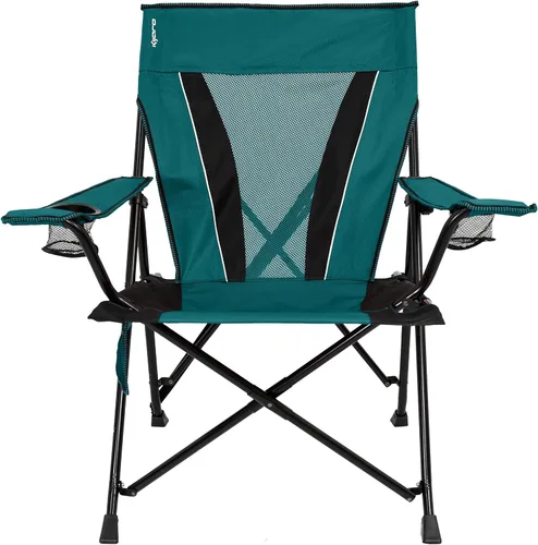 Miniatura 3 de Kijaro Silla de camping portátil XXL Dual Lock - Soporta hasta 400 libras - Disfruta del aire libre en una versátil silla plegable para deportes