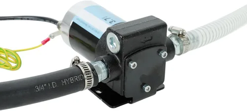 Miniatura 7 de 12V CC Bomba de transferencia de combustible/gasolina con cables de conexión, bomba reversible mejorada, protección térmica, control de interruptor