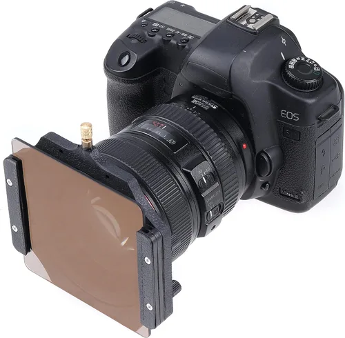 Miniatura 7 de Fotga - Filtro cuadrado de densidad neutra de vidrio óptico de 4 x 4 pulgadas, ND2 filtros ND completos para soporte de caja mate Swing Away (ND2)