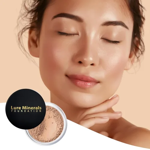 Miniatura 8 de ASC Lure Base de Maquillaje Mineral Polvo Suelto 8g (0.28 oz) Frasco con Tamiz - Libre de Ingredientes Nocivos (Comparar con Bare Minerals