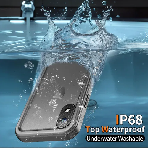 Miniatura 3 de Cozycase TOP - Funda impermeable militar IP68 para iPhone XR, resistente 360 a prueba de golpes, cuerpo completo, con protector de cámara