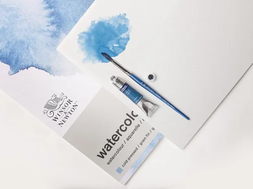 Miniatura 7 de Winsor & Newton Bloc de papel clásico para acuarela, 9 x 12 pulgadas, blanco natural