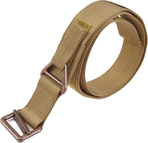 Miniatura 4 de Seibertron Hombres Utility TDU 1.75 pulgadas Nylon Tactical CQB/Rigger's Militar Combat Duty Cinturón Hebilla de Metal