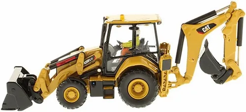 Miniatura 4 de Diecast Masters Caterpillar 420F2 IT Retroexcavadora, amarillo 85233 - Escala 1/50 modelo fundido a troquel coche de juguete