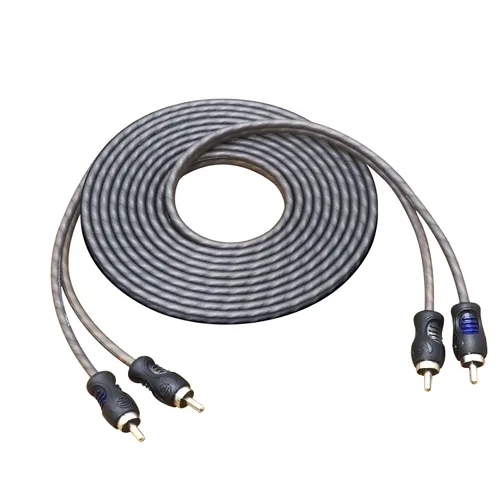Miniatura 11 de RECOIL RCI23 Cable de audio RCA de 2 canales 100% cobre libre de oxígeno de 3 pies, par trenzado con reducción de ruido