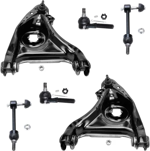 Miniatura 16 de Detroit Axle - Kit de extremo delantero para Chrysler 300 Dodge Charger Challenger 2011-2023, 2 brazos de control inferiores traseros 2 varillas