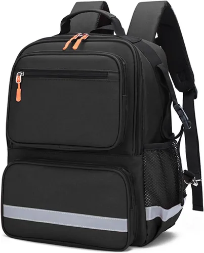 Miniatura 3 de Bolsa de primeros auxilios para trauma, mochila vacía, kits de emergencia médica, bolsa de salto para emergencias médicas, EMS, policía, bomberos