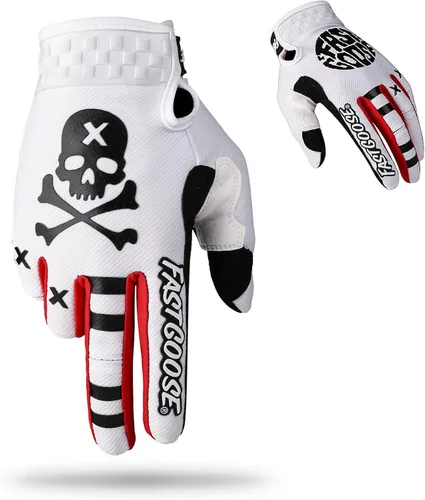 Miniatura 11 de Guantes para Motocicleta y Moto de Tierra - Guantes para Motocross, Moto y ATV para Carreras Todo Terreno, Deportes de Ciclismo