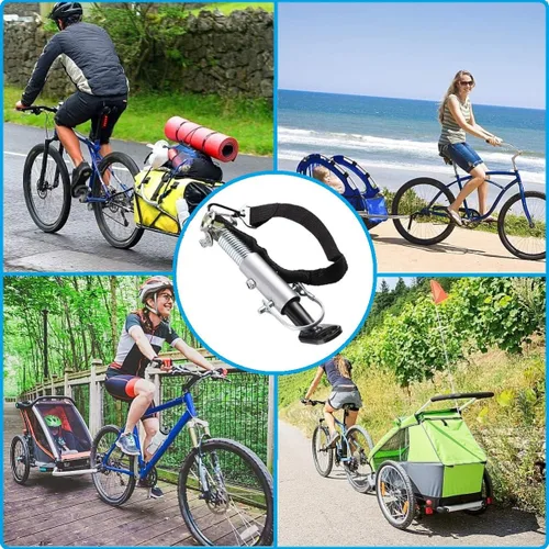 Miniatura 7 de Bike Trailer Hitch Connector Coupler Bicycle Adapter
